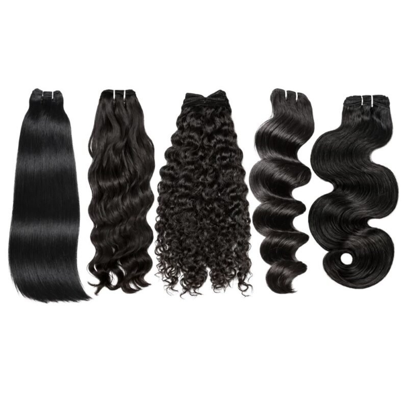 100% Virgin Hair Weft Bundles